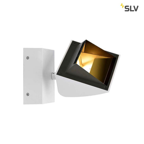 Merado-flod LED Overflademonteret væglampe hvid 3000K monteret på væggen med et moderne design