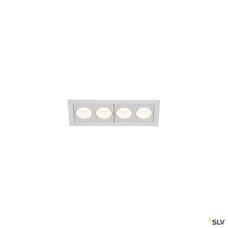 Milandos LED Deckeneinbauleuchte mit drei Lichtern für hochwertige, blendfreie Beleuchtung in modernem Design.