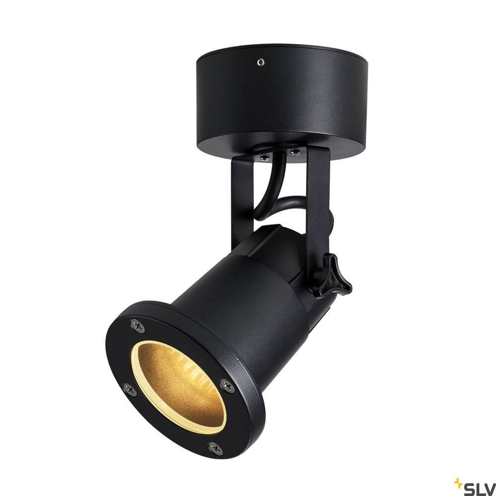 Nautilus Außenstrahler QPAR51 Schwarz mit modernem Design und effizienter LED-Beleuchtung.