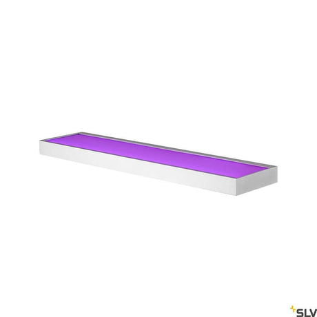 New Flat LED Wandaufbauleuchte 90cm RGBW - flache Smart Home Wandleuchte mit violettem Licht für Hotels und Gastronomie