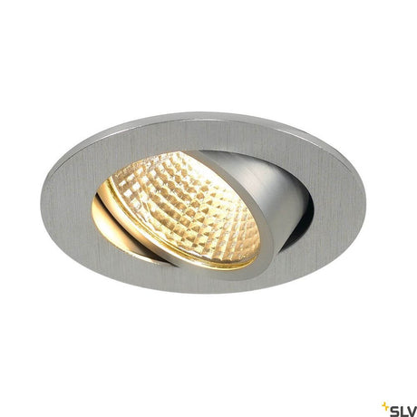 New Tria 68 I Cs recessed light Alu round 2700K with modern design in aluminium, ideal for innovative lighting.