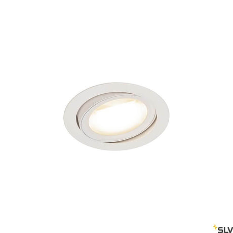 Oculus Move LED Deckeneinbauleuchte Dim-To-Warm, schwenkbar, weiß, für warmes Akzentlicht