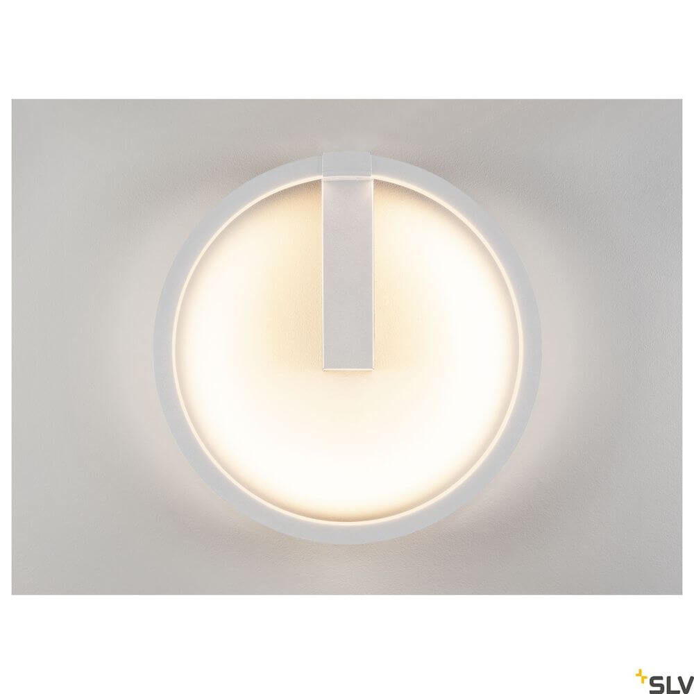 One 40 Wandlampe Dali 3000-4000K Weiß im modernen Design mit sanfter Beleuchtung.