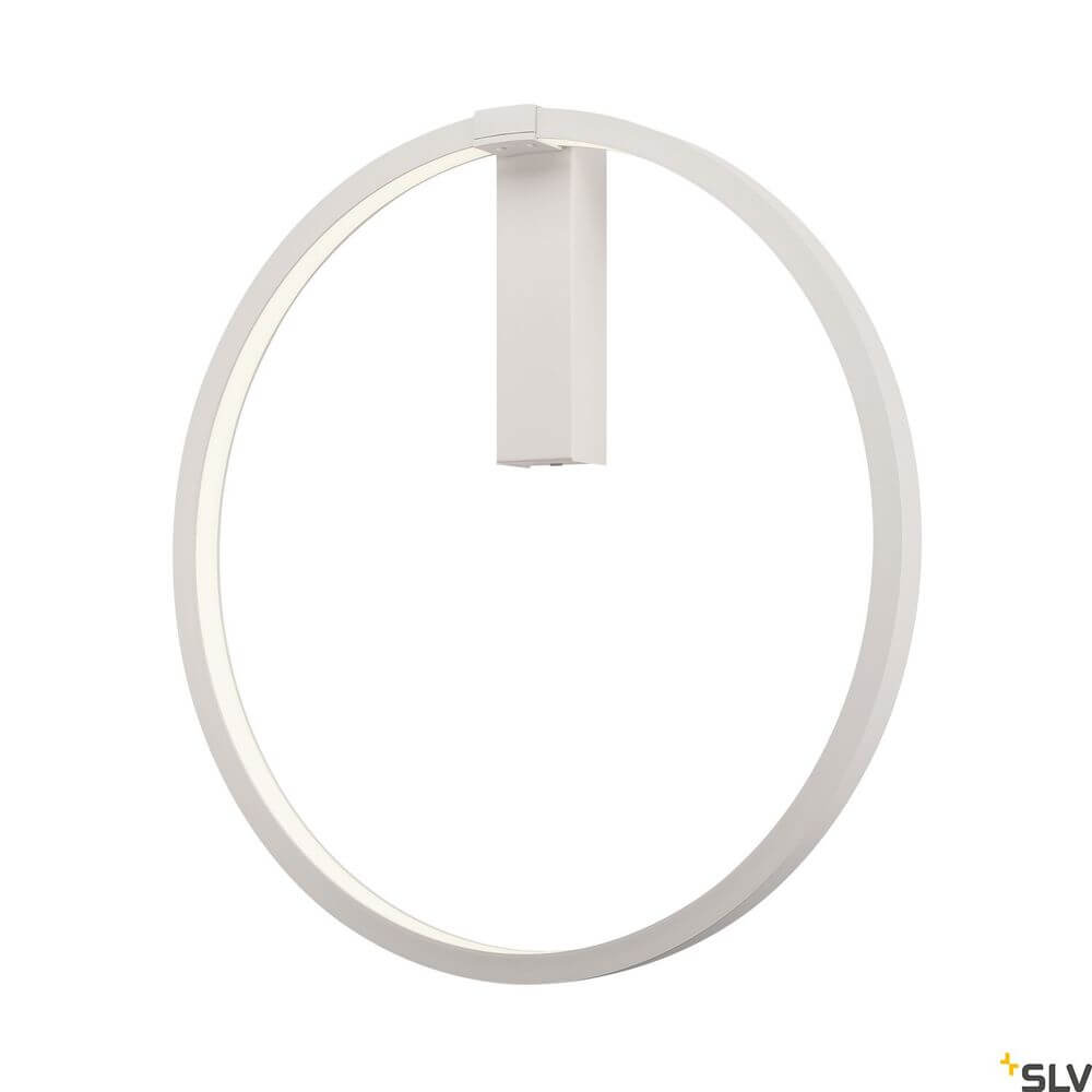 One 60 Wandlampe Dali 3000-4000K Weiß im modernen Design, rund und elegant, ideal für jeden Raum.