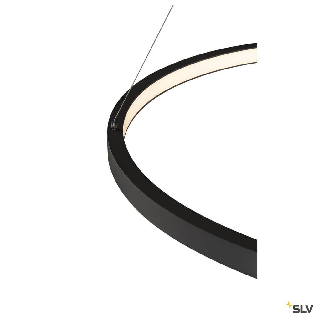 Pendelleuchte One 80 Dali in Schwarz, dimmbar, Lichtfarbe 3000-4000K, modernes Design für stilvolle Innenräume