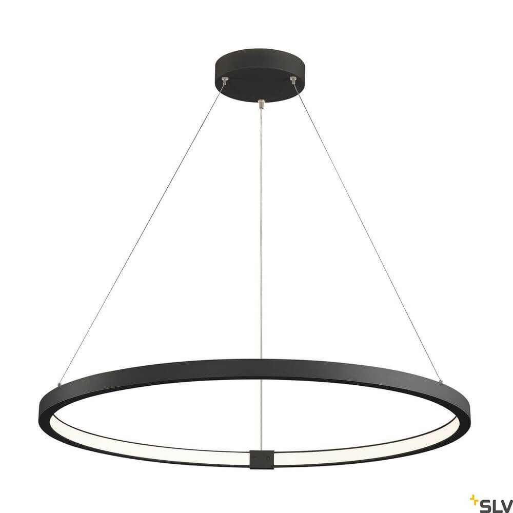 Pendelleuchte One 80 Dali in Schwarz, dimmbar, 3000-4000K, modernes Design für stilvolle Beleuchtung.