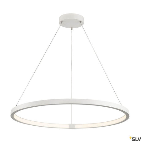 One 80 pendant lamp Dali 3000-4000K white - modern hanging light source for stylish rooms.