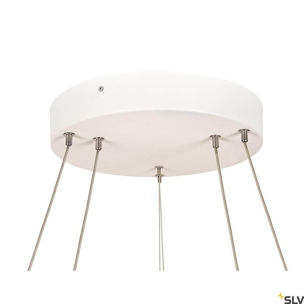 One LED Pendelleuchte Double Dali Up&Down Deckenhalterung mit Kabeln, moderne Beleuchtungslösung von SLV.