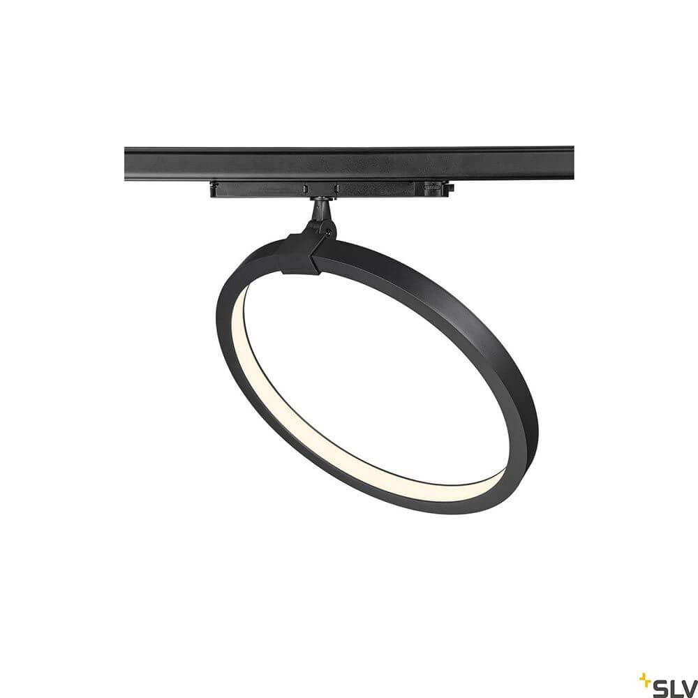 One LED Systemleuchte 3-Phasen Dali Ø 40cm in modernem Design mit hoher Farbwiedergabe CRI über 90