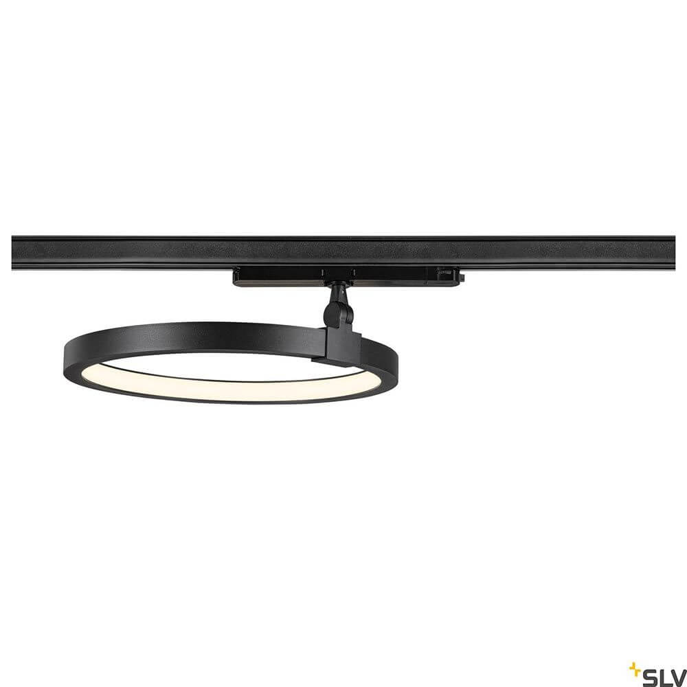 One LED Systemleuchte 3-Phasen Dali Ø 40cm in elegantem Design für hohe Farbtreue.