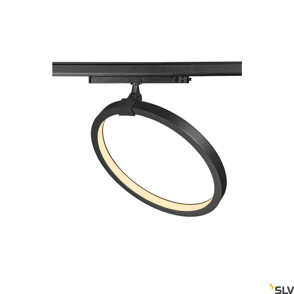 One LED Systemleuchte 3-Phasen Dali Ø 40cm in elegantem Design für hochwertige Lichtverhältnisse.