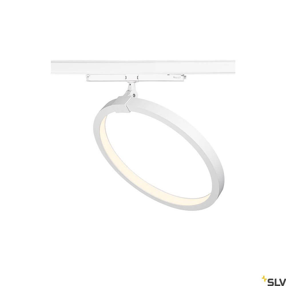 One LED Systemleuchte 3-Phasen Dali Ø 40cm in modernem Design für Gastronomie und Wohnräume.
