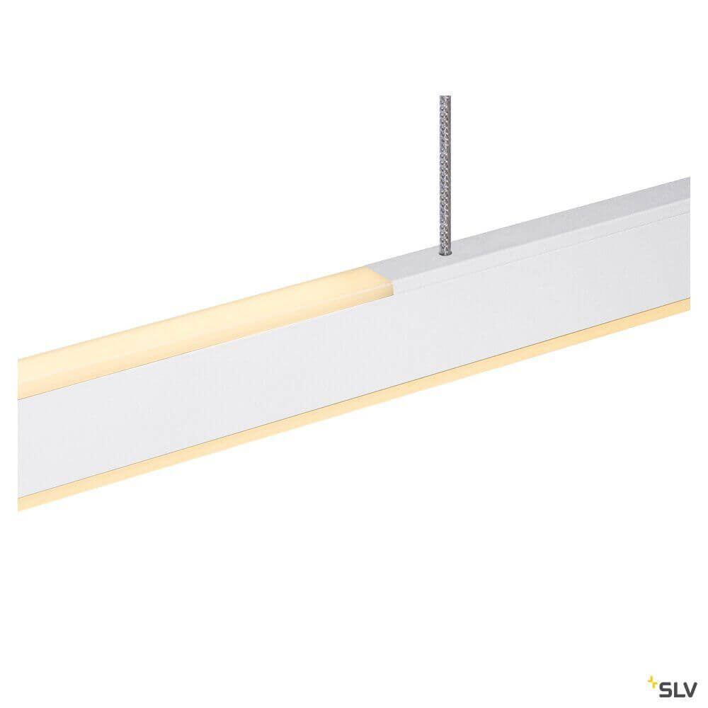 Moderne One Up&Down LED Pendelleuchte Linear 100 Phase von SLV für Gastronomie und Wohnräume.