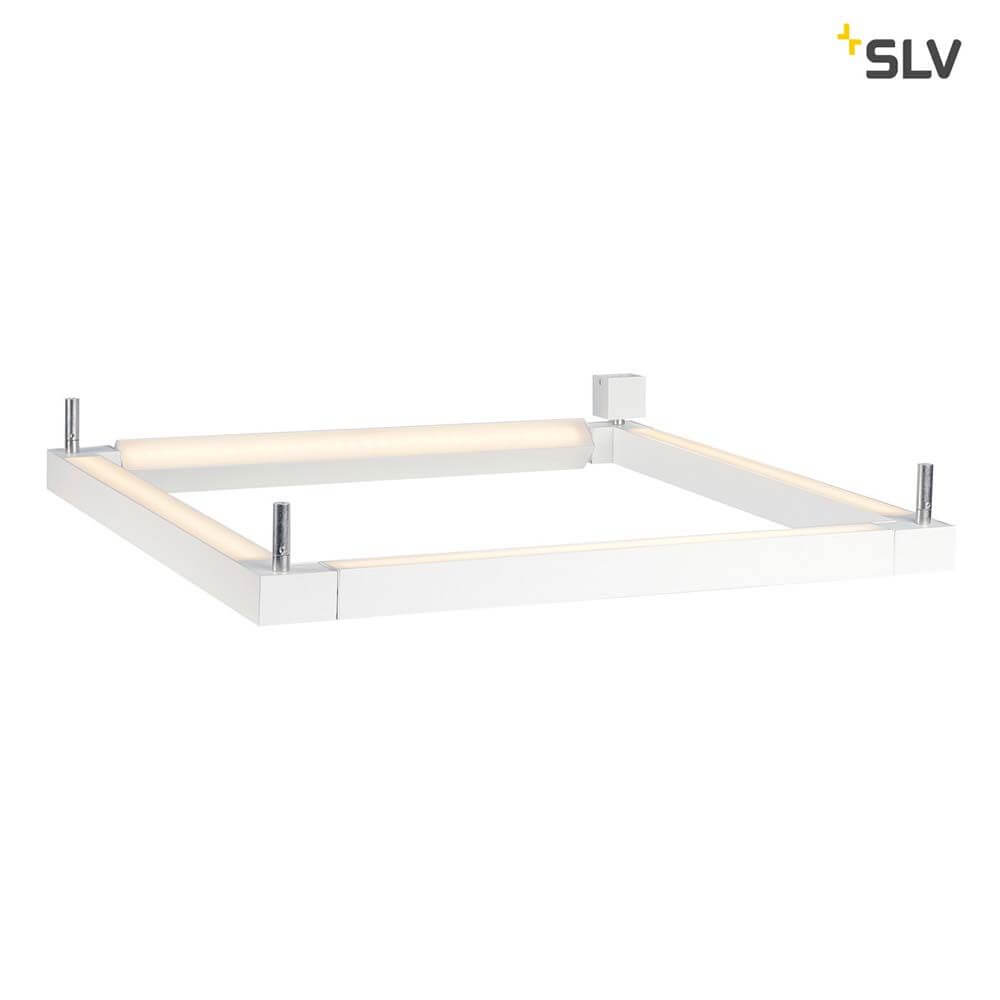 Open Grill LED Double Twist Wand- & Deckenleuchte Weiß in modernem Design mit LED-Beleuchtung.
