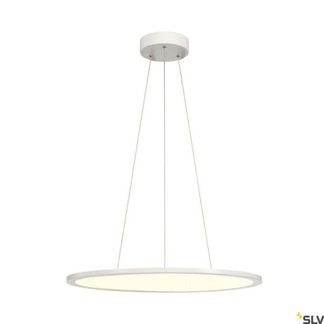 Panel 60 Dali Pendellampe 3000K Weiß – elegante, weiße Pendelleuchte für modernes Ambiente.