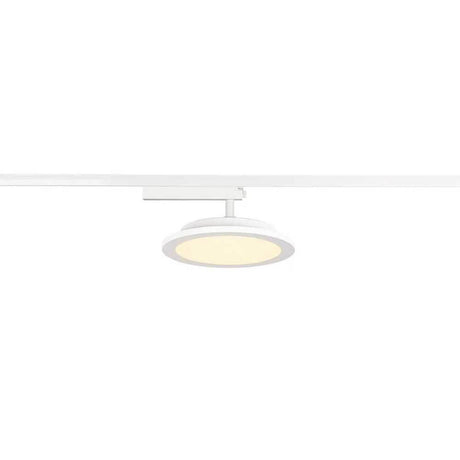 Panel LED Spot Negro Riel Redondo Ø 20cm 1 circuito