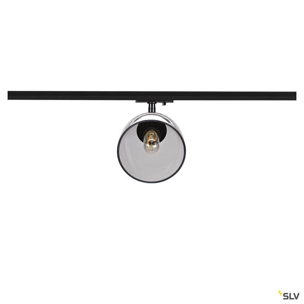 Para Cone 1-Phasen Spot mit konischem Reflektor, flexibel einsetzbar an Stromschienen.