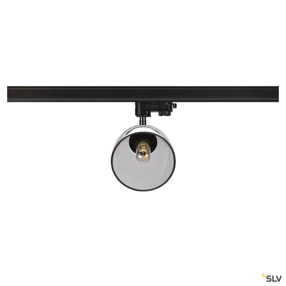 Para Cone 3-Phasen Spot Bambus auf Stromschienenystem, konische Reflektoren für warmes Licht.
