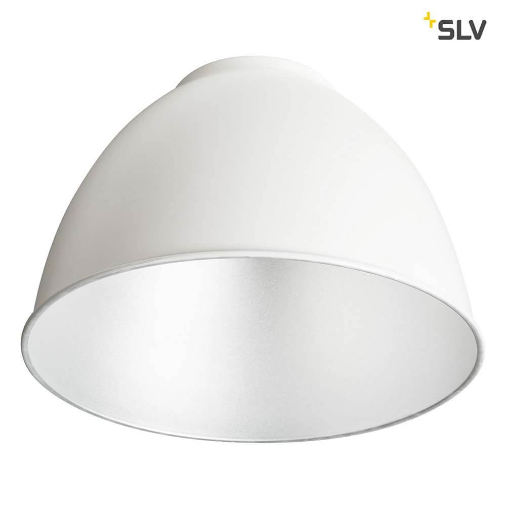 Para Dome E27 Aluminiumreflektor Weiß - eleganter, weißer Aluminiumreflektor für die PARA DOME Pendelleuchte.