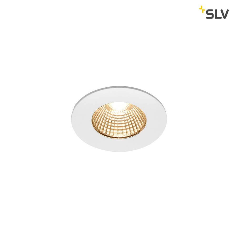 Patta-I LED Außen-Einbauleuchte Rund IP65 Weiß - innovative Deckenleuchte mit dim-to-warm LED für Außenbereich.