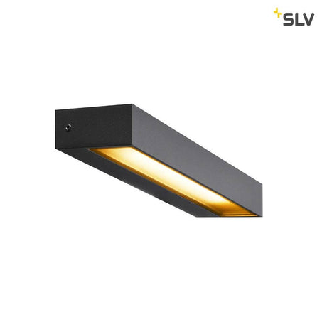 Pema LED Außen-Wandaufbauleuchte IP54 Anthrazit, moderne LED Wandleuchte für den Außenbereich
