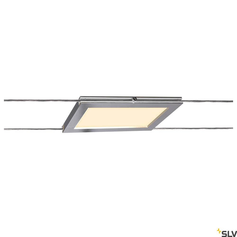 Plytta LED Seilleuchte für Tenseo 12V-Seilsystem, schlankes Design, Aluminium, moderner LED Strahler.