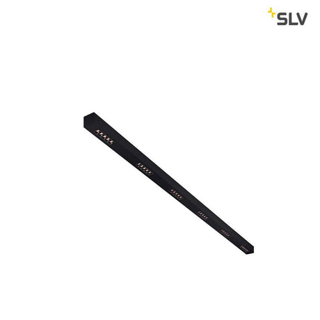 Q-Line LED Deckenaufbauleuchte 2m Schwarz 3000K