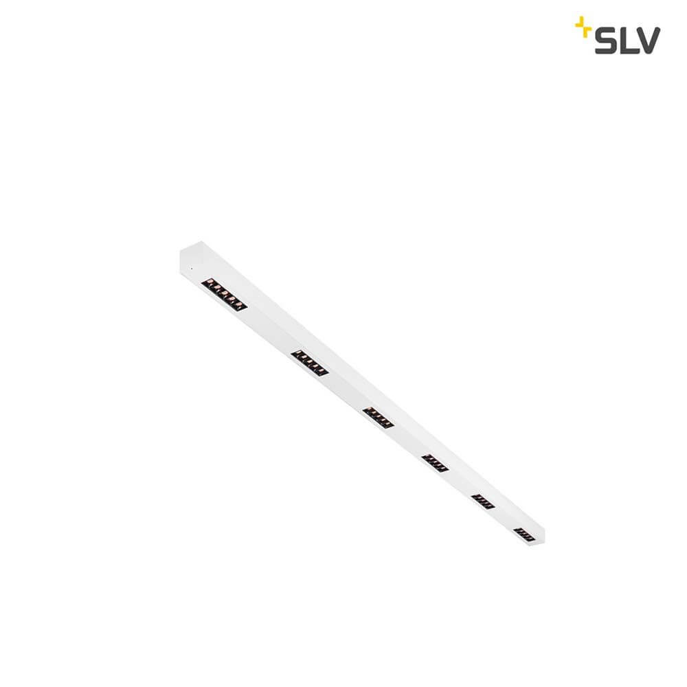 Q-Line LED Deckenaufbauleuchte 2m Weiß 3000K mit modernem Design und hoher Leuchtdichte in Weiß.