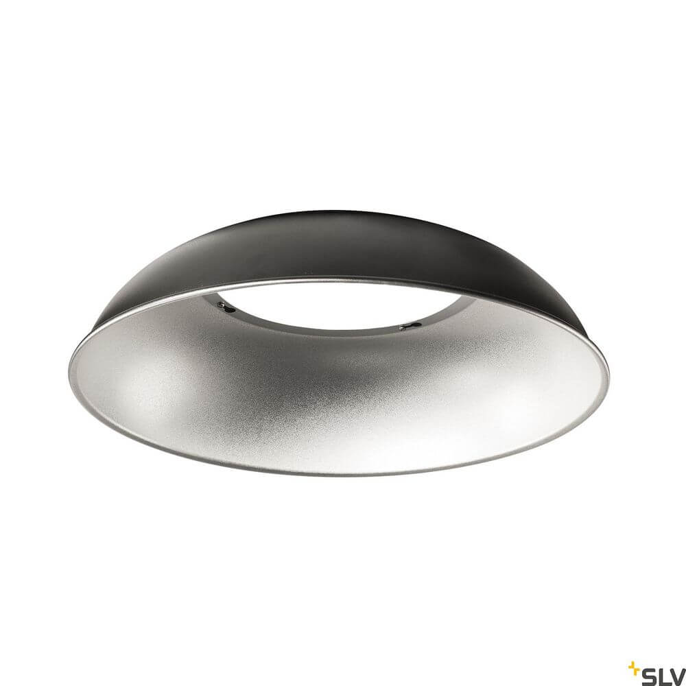 Reflektor für Para Flac LED Pendelleuchte von SLV, elegantes Design in Schwarz und Silber.