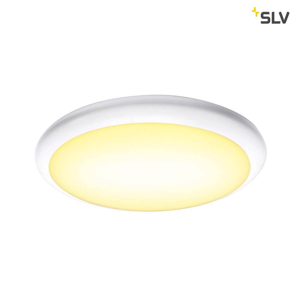 Ruba 16 LED Außen-Aufbauleuchte Weiß IP65 - moderne Wand- und Deckenleuchte für Außenbereiche