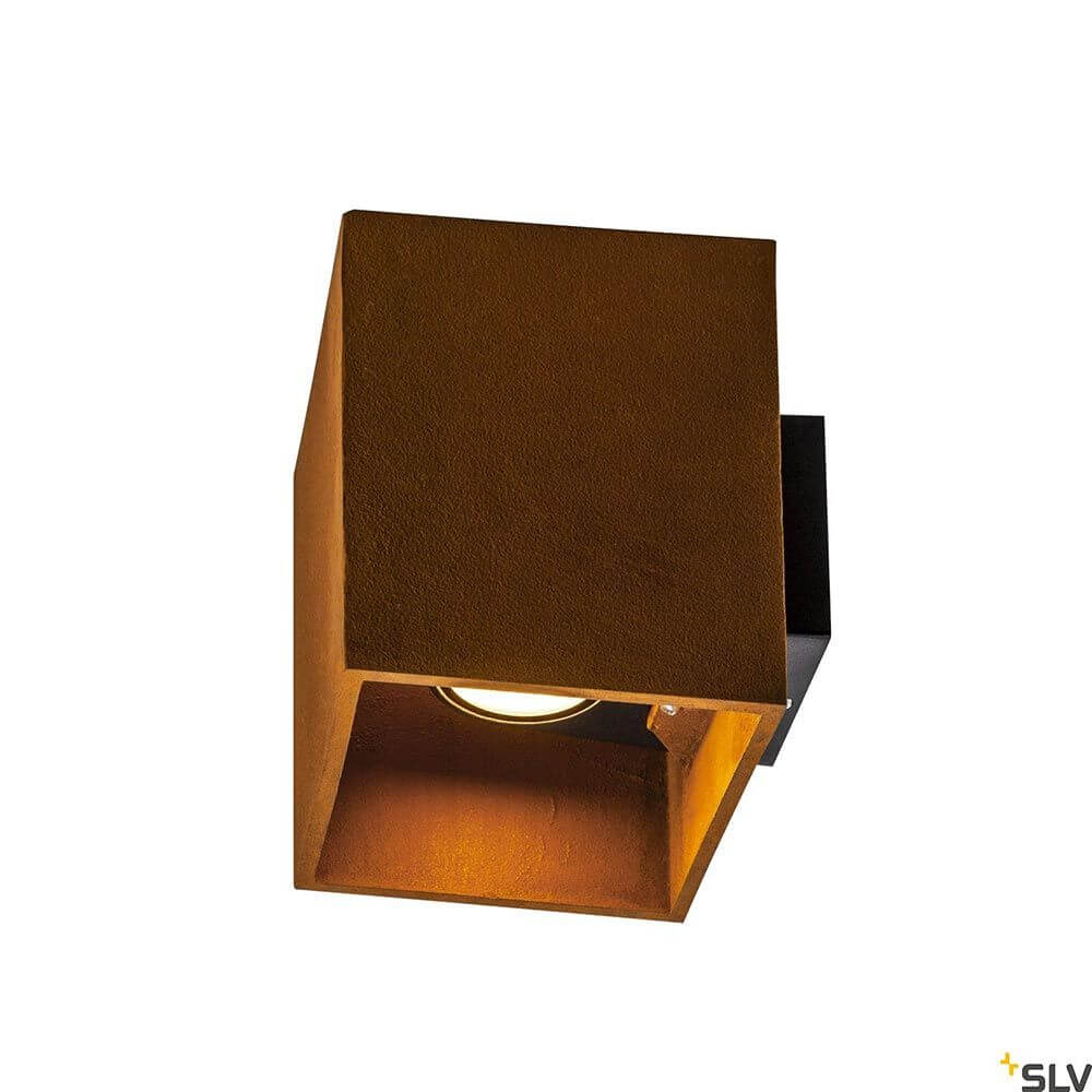 Rusty LED Wandaufbauleuchte Up&Down Outdoor Rost CCT in modernem Design und Rosttönen für jede Wand.