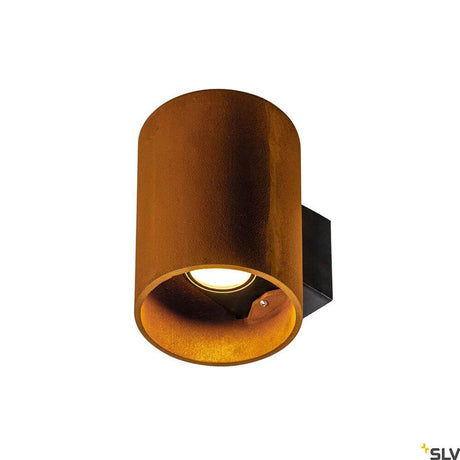 Rusty LED Wandaufbauleuchte Up&Down Outdoor Rost CCT, rustikale Außenwandleuchte mit warmem Licht