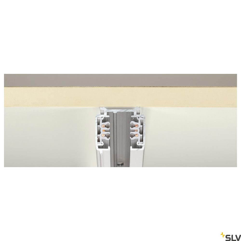 S-Track Dali Schiene: Hochvolt 3Phasen-Aluminium Trägerschiene für Decken- oder Wandmontage.