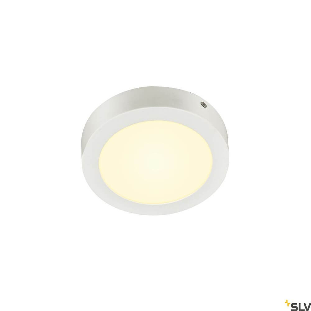 Senser 18 LED Deckenlampe 3000K Rund Weiß in modernem Design mit warmem Licht.