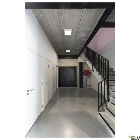 Senser 24 Lâmpada de teto LED 3000K branco angular