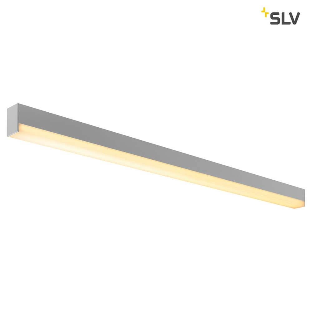 Sight LED Wand- & Deckenleuchte Silbergrau - moderne Leuchte mit LED-Beleuchtung und praktischem Kippschalter.