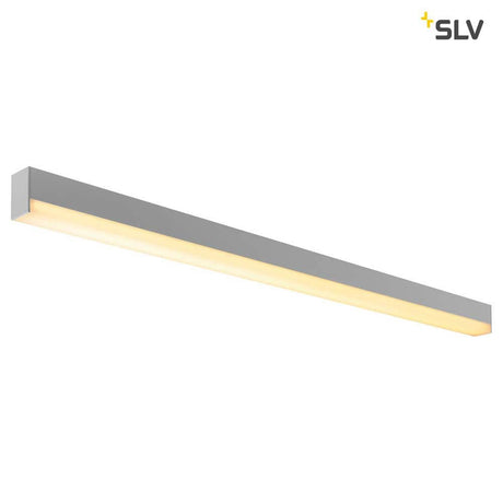 Syn LED Væg- & loftlampe sølvgrå - moderne lys med LED-Belysning og praktisk vippekontakt.