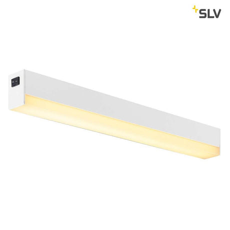 Sight LED wall and ceiling light with switch White - modern light with toggle switch and built-in LED driver.