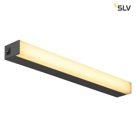 Syn LED Væg- og loftlampe med afbryder sort - moderne lys i sort med integrerede LED'er.