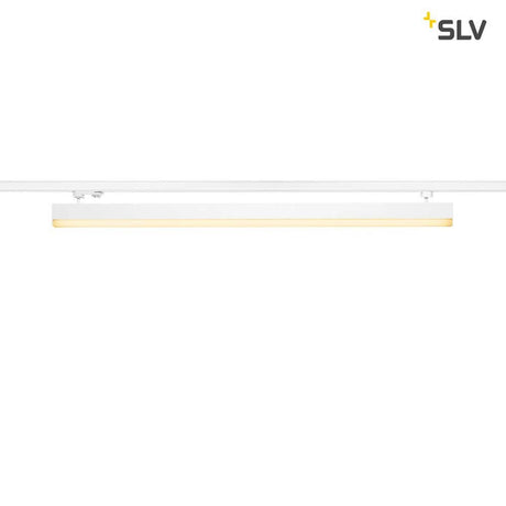 Sight LED für 3Phasen-Stromschienen Weiß montiert an einer Hochvolt-Schiene von SLV.