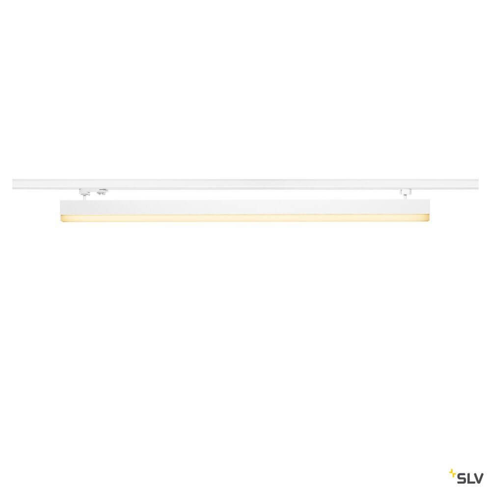 Sight Track 3-Phasen LED Spot CCT an einer Stromschiene montiert.