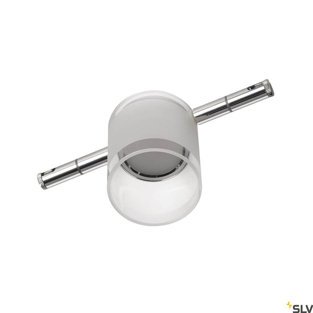 Tenseo Comet 2700K Chrom Deckenleuchte mit moderner Optik und effizienter Beleuchtung.