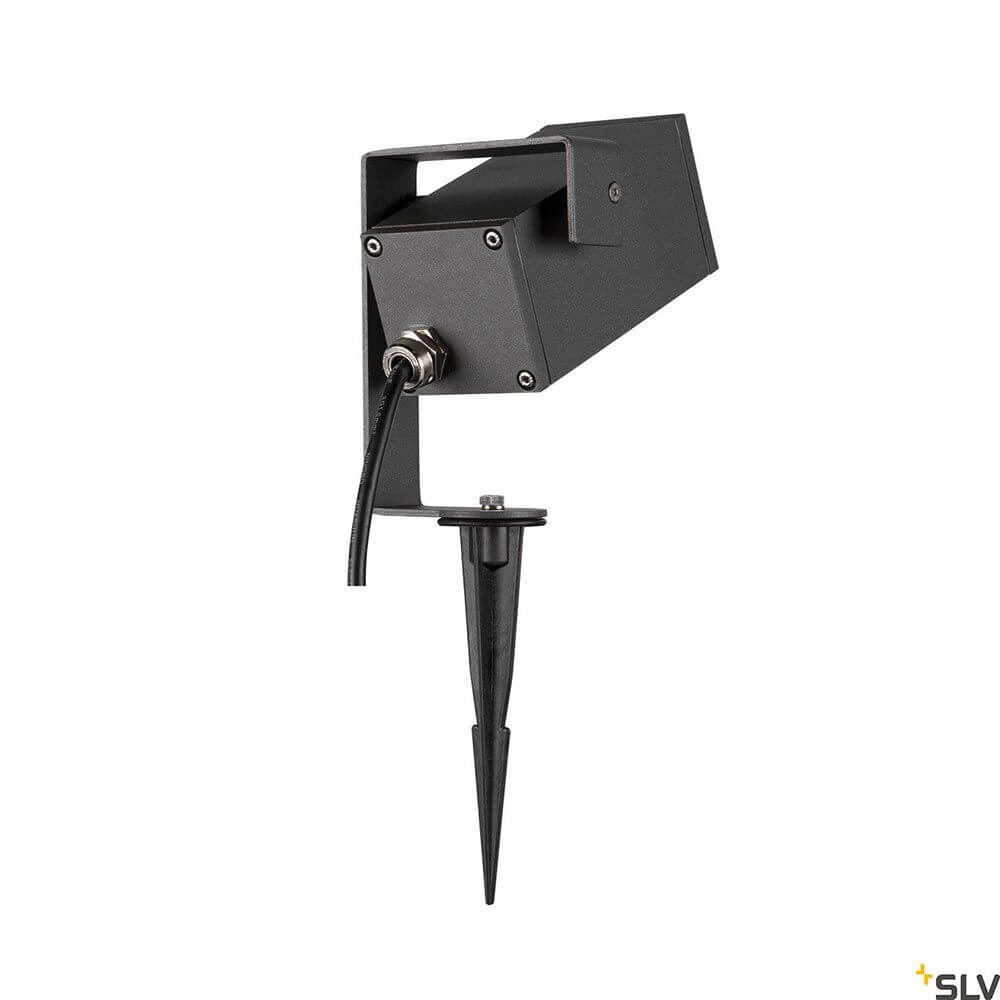Theo Bracket Outdoor Erdspießleuchte IP65 mit flexiblem ausrichtbarem Strahler für Außenbeleuchtung