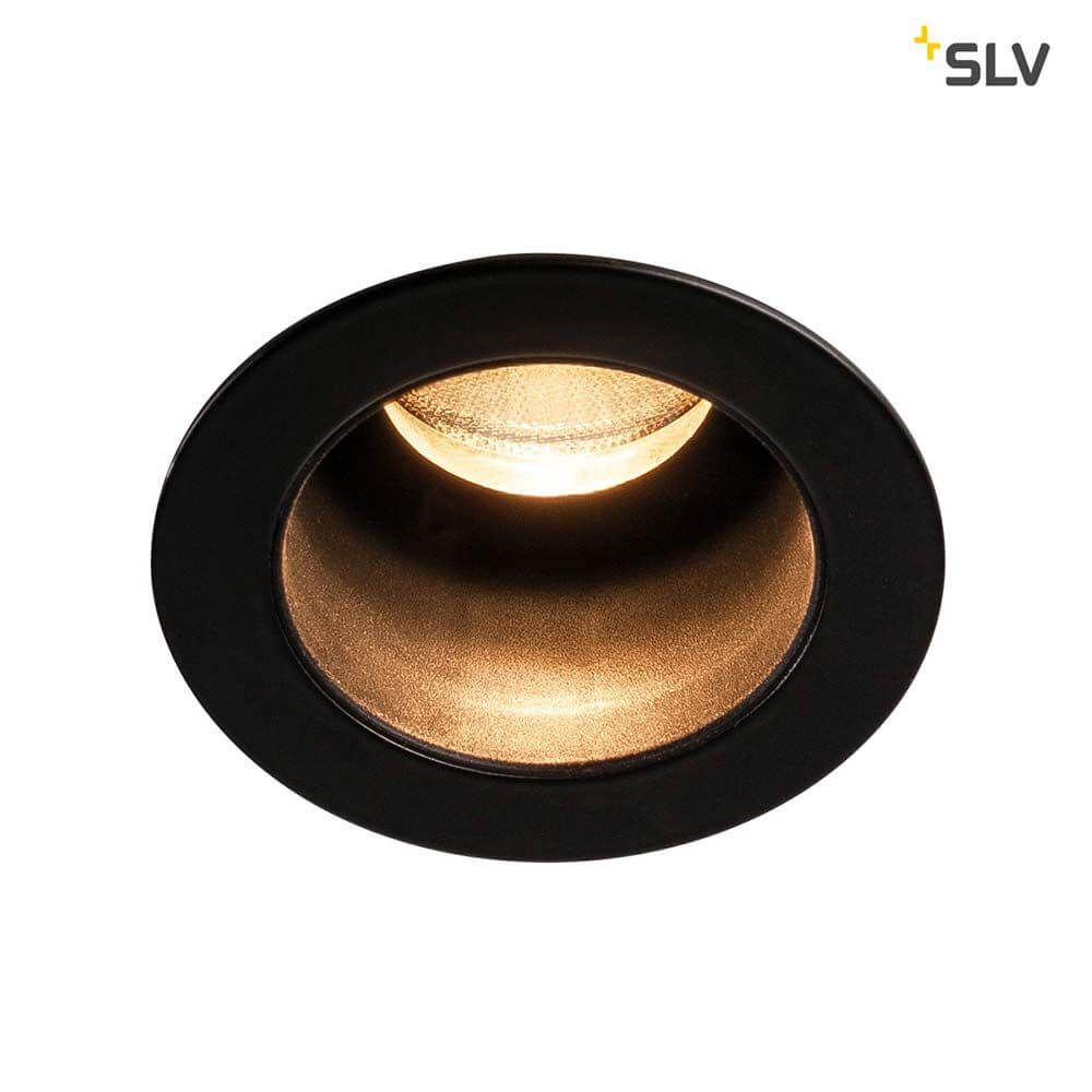 Triton Mini LED Einbauleuchte Schwarz