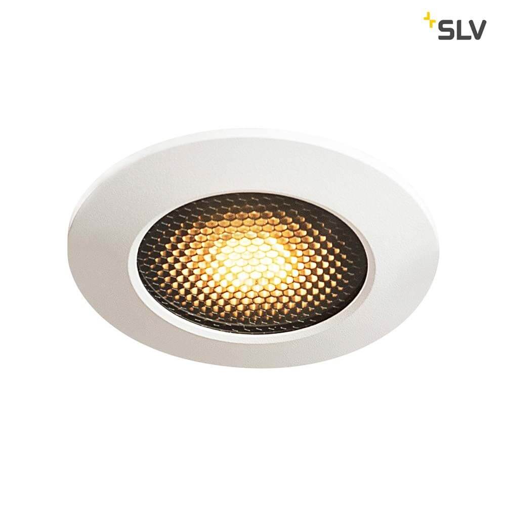 Varu QPAR51 Außen-Einbauleuchte Schwarz, Weiß IP20/65 mit warmweißer LED.