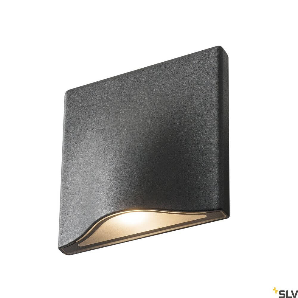 Vilua I LED Outdoor Wandlampe Anthrazit 3000K IP54 in modernem Design für Außenbereiche.