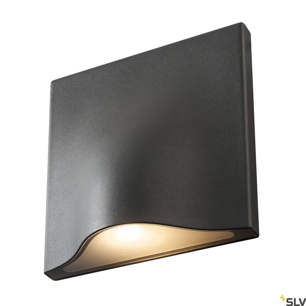 Vilua II LED Wandlampe Anthrazit 3000K IP54 100° 810lm moderne Wandbeleuchtung in Anthrazit