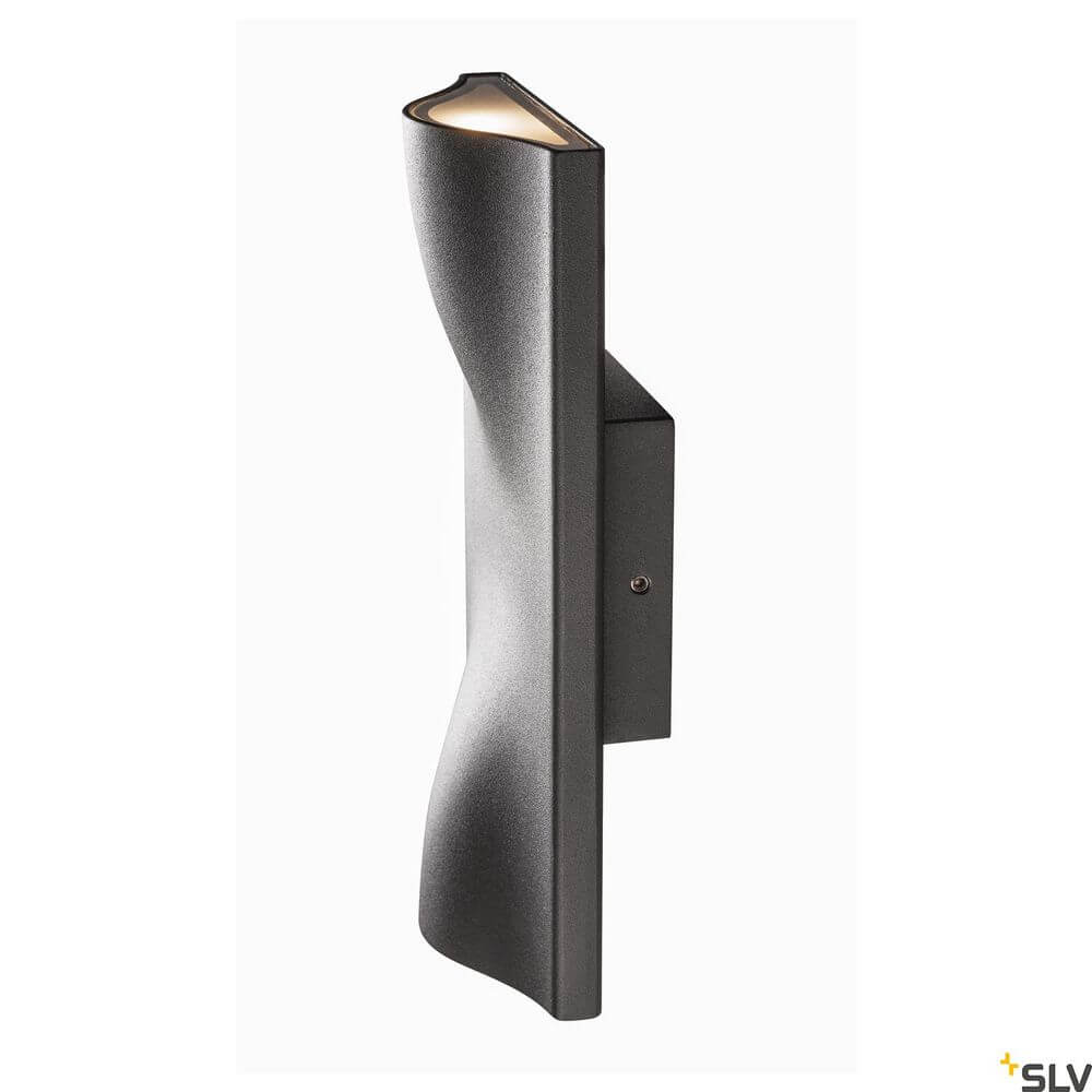 Vilua Up & Down Außen-Wandlampe LED Anthrazit IP54 in elegantem Design für Außenbereiche.