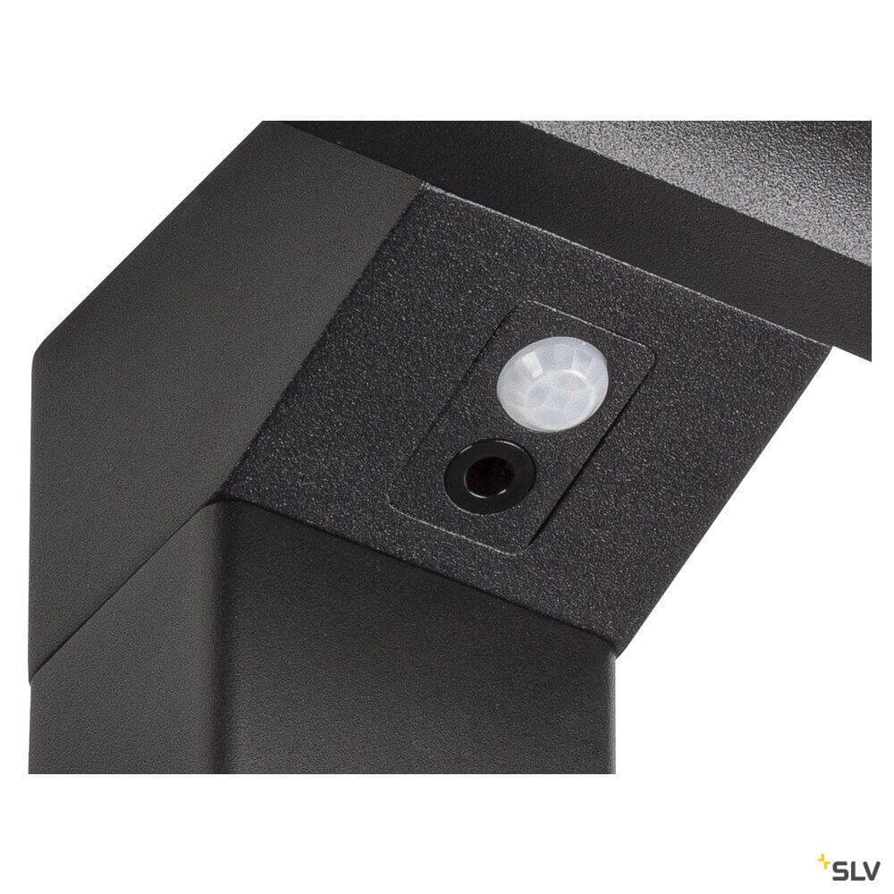 Detailansicht der Worklight LED Tischleuchte mit Sensor und Bewegungssensor.