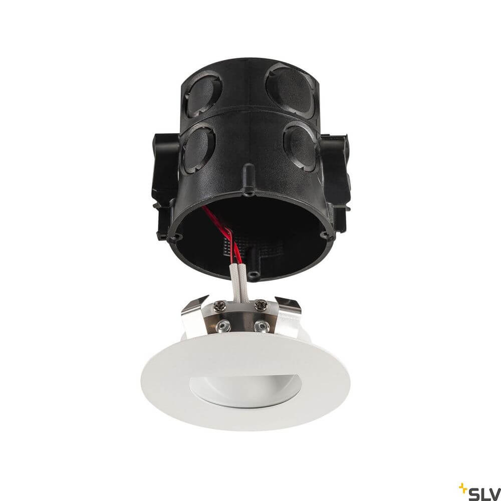 Woro Einbau-Wandlampe 2700K in Weiß, moderne Deckenleuchte mit elegantem Design.